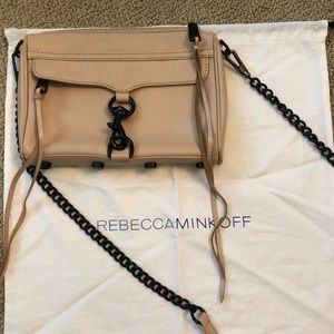 Rebecca Minkoff mini m.a.c in soft blush